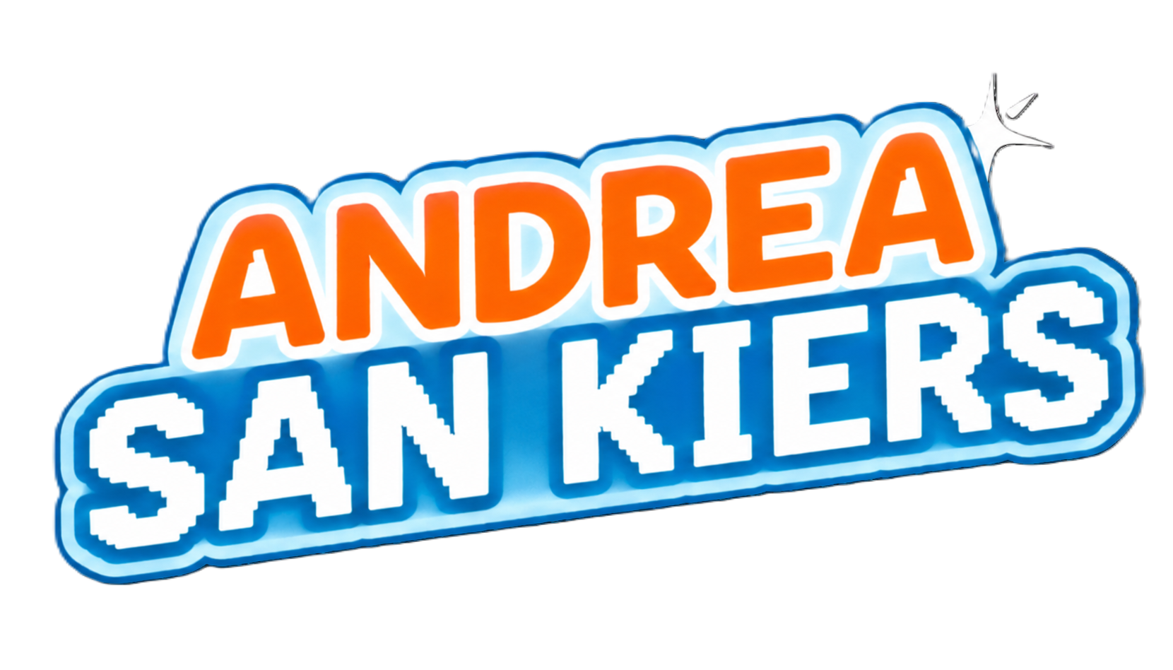 Andrea character logo